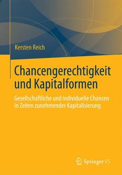 Couverture de l’ouvrage Chancengerechtigkeit und Kapitalformen