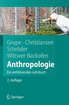 Couverture de l’ouvrage Anthropologie