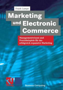 Couverture de l’ouvrage Marketing und Electronic Commerce