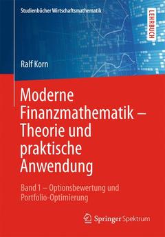 Couverture de l’ouvrage Moderne Finanzmathematik – Theorie und praktische Anwendung