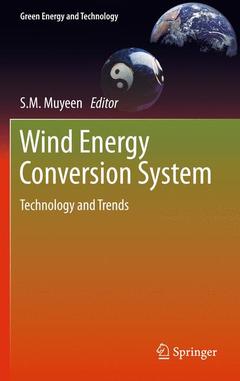 Couverture de l’ouvrage Wind Energy Conversion Systems
