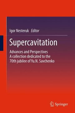 Couverture de l’ouvrage Supercavitation