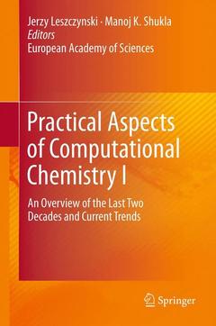 Couverture de l’ouvrage Practical Aspects of Computational Chemistry I