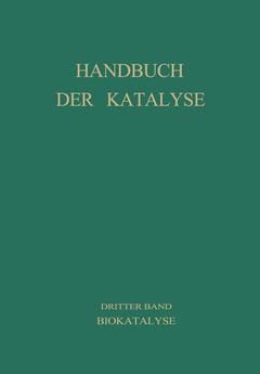 Cover of the book Biokatalyse