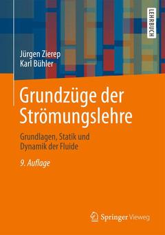 Couverture de l’ouvrage Grundzüge der Strömungslehre