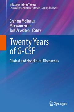 Couverture de l’ouvrage Twenty Years of G-CSF