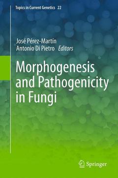 Couverture de l’ouvrage Morphogenesis and Pathogenicity in Fungi
