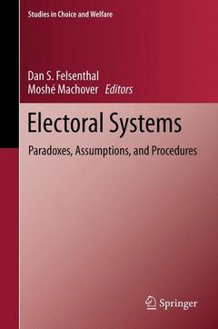 Couverture de l’ouvrage Electoral Systems