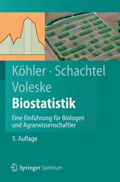Couverture de l’ouvrage Biostatistik