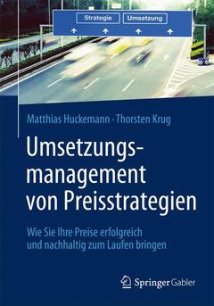 Cover of the book Umsetzungsmanagement von Preisstrategien