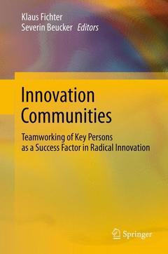 Cover of the book Innovation Communities