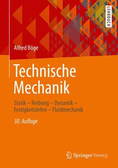 Couverture de l’ouvrage Technische Mechanik