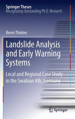 Couverture de l’ouvrage Landslide Analysis and Early Warning Systems