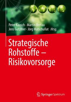 Couverture de l’ouvrage Strategische Rohstoffe — Risikovorsorge