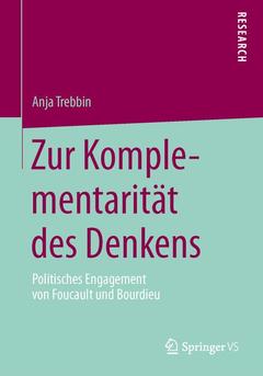 Cover of the book Zur Komplementarität des Denkens