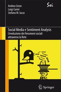 Cover of the book Social Media e Sentiment Analysis