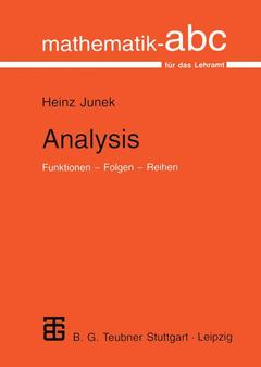 Cover of the book Analysis