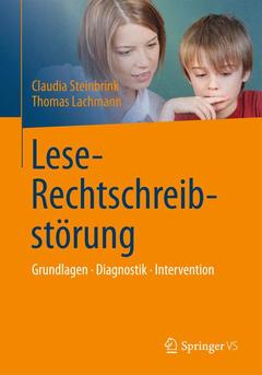 Couverture de l’ouvrage Lese-Rechtschreibstörung
