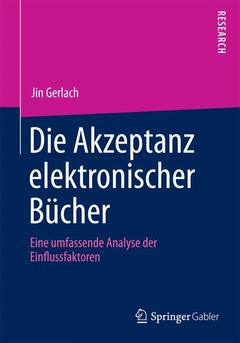 Couverture de l’ouvrage Die Akzeptanz elektronischer Bücher