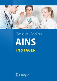 Couverture de l’ouvrage Anästhesie, Intensivmedizin, Notfallmedizin, Schmerztherapie….in 5 Tagen
