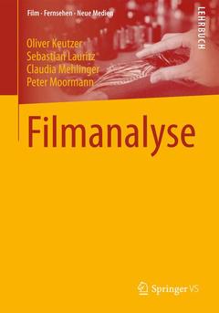 Couverture de l’ouvrage Filmanalyse