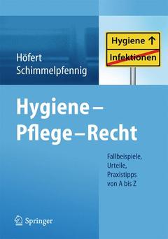 Cover of the book Hygiene - Pflege - Recht