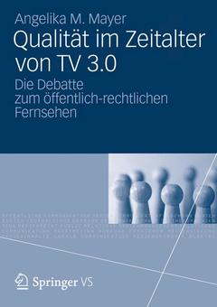 Couverture de l’ouvrage Qualität im Zeitalter von TV 3.0