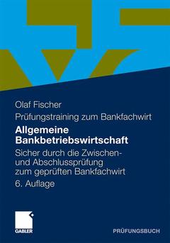 Couverture de l’ouvrage Allgemeine Bankbetriebswirtschaft