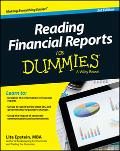 Couverture de l’ouvrage Reading Financial Reports For Dummies