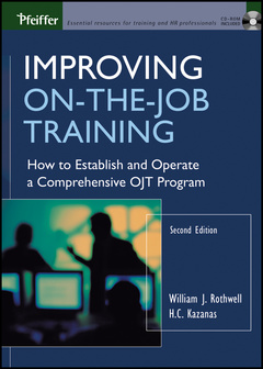 Couverture de l’ouvrage Improving On-the-Job Training
