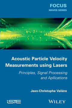 Couverture de l’ouvrage Acoustic Particle Velocity Measurements Using Lasers