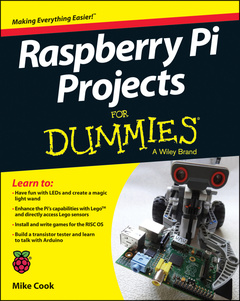 Couverture de l’ouvrage Raspberry Pi Projects For Dummies