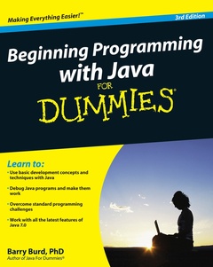 Couverture de l’ouvrage Beginning Programming with Java For Dummies