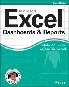 Couverture de l’ouvrage Excel Dashboards and Reports