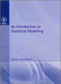 Couverture de l’ouvrage An Introduction to Statistical Modelling