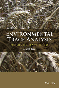 Couverture de l’ouvrage Environmental Trace Analysis