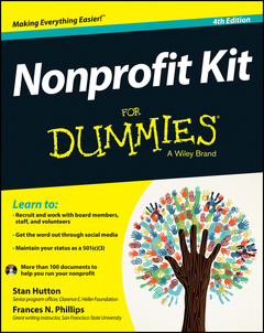 Couverture de l’ouvrage Nonprofit Kit For Dummies