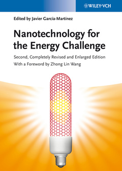 Couverture de l’ouvrage Nanotechnology for the Energy Challenge