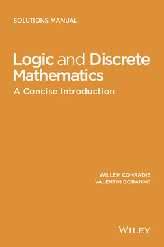 Couverture de l’ouvrage Logic and Discrete Mathematics
