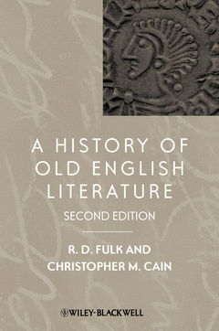 Cover of the book A History of Old English Literature