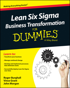 Cover of the book Lean Six Sigma Business Transformation For Dummies