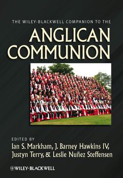 Couverture de l’ouvrage The Wiley-Blackwell Companion to the Anglican Communion