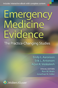 Couverture de l’ouvrage Emergency Medicine Evidence