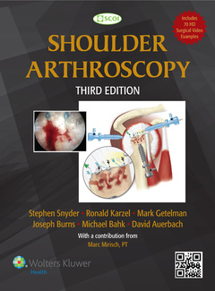 Couverture de l’ouvrage Shoulder Arthroscopy