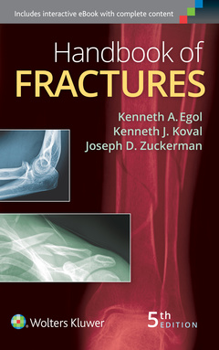 Couverture de l’ouvrage Handbook of Fractures 