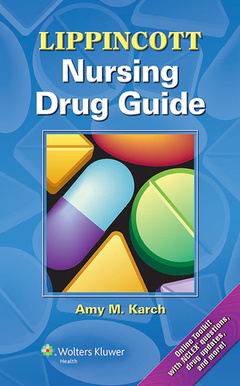 Couverture de l’ouvrage Lippincott Nursing Drug Guide