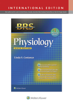 Couverture de l’ouvrage BRS Physiology 