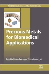 Couverture de l’ouvrage Precious Metals for Biomedical Applications