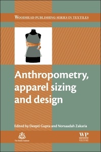 Couverture de l’ouvrage Anthropometry, Apparel Sizing and Design