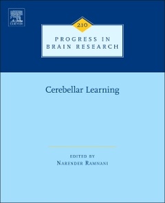 Couverture de l’ouvrage Cerebellar Learning